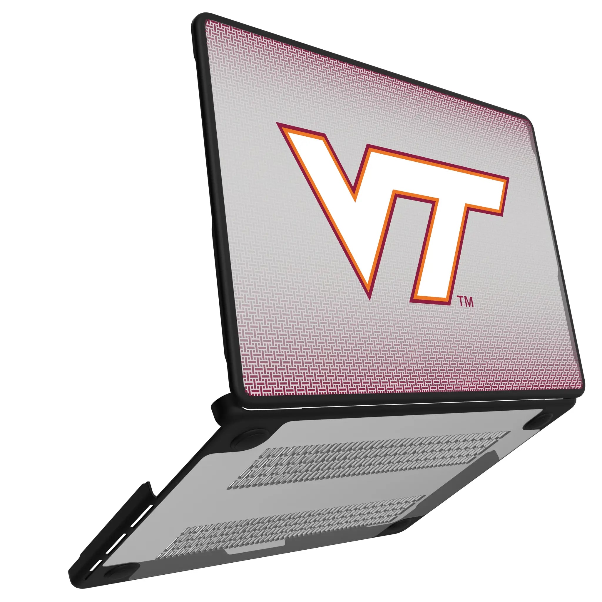 Virginia Tech Hokies Linen Laptop Case for Apple MacBook
