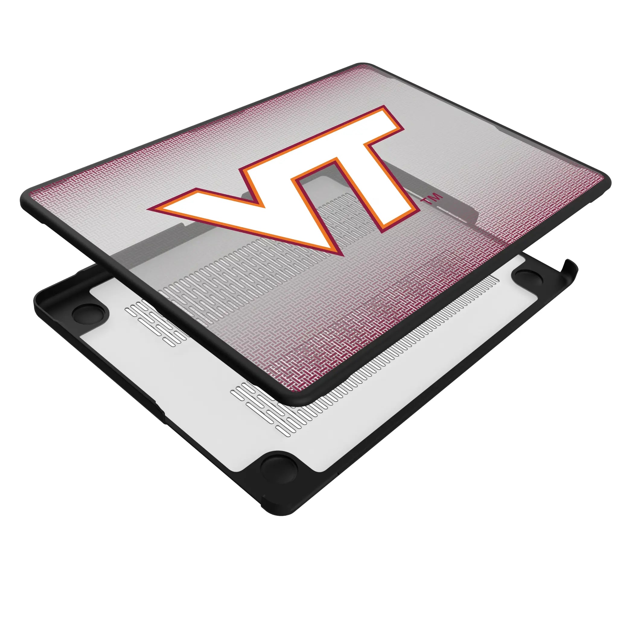 Virginia Tech Hokies Linen Laptop Case for Apple MacBook