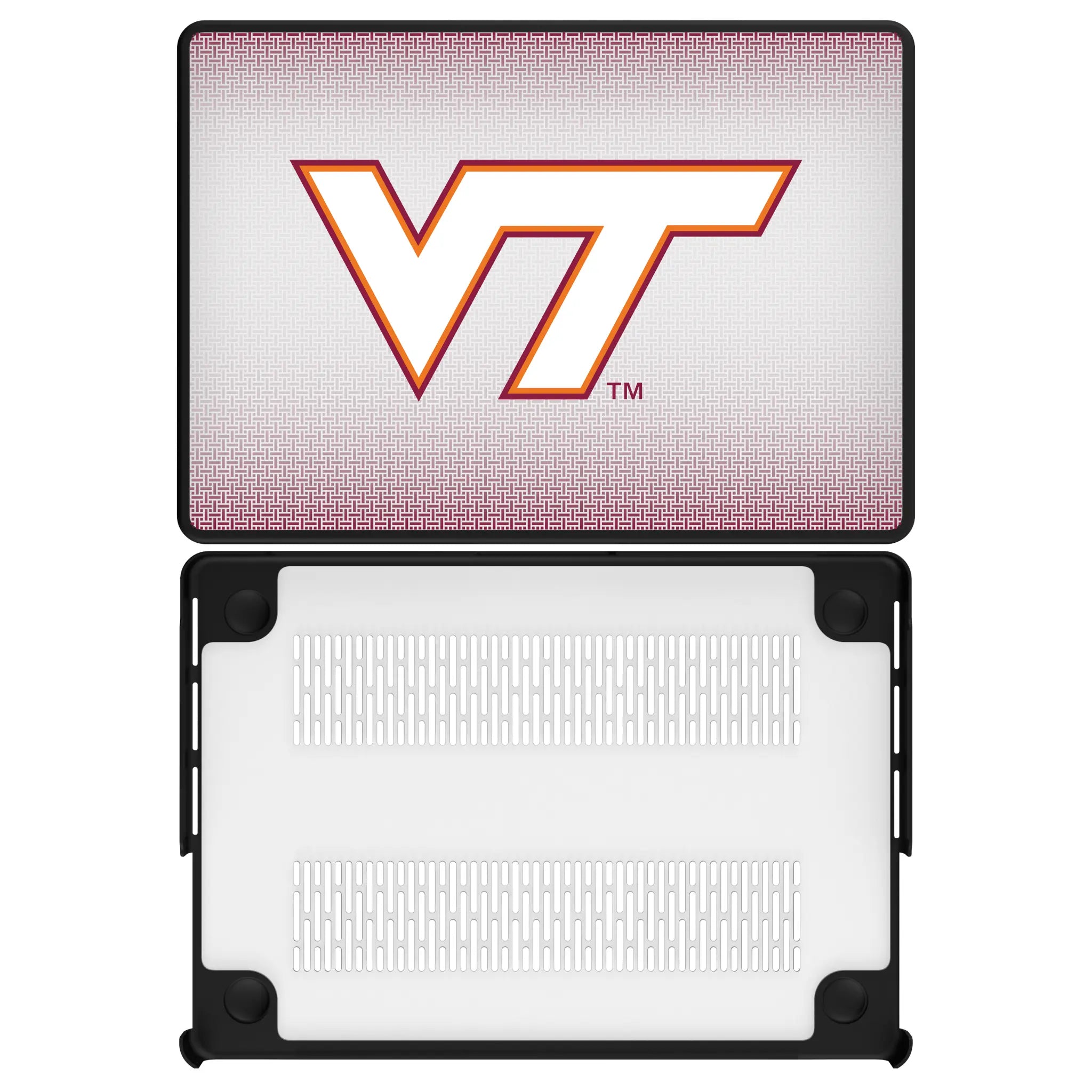 Virginia Tech Hokies Linen Laptop Case for Apple MacBook