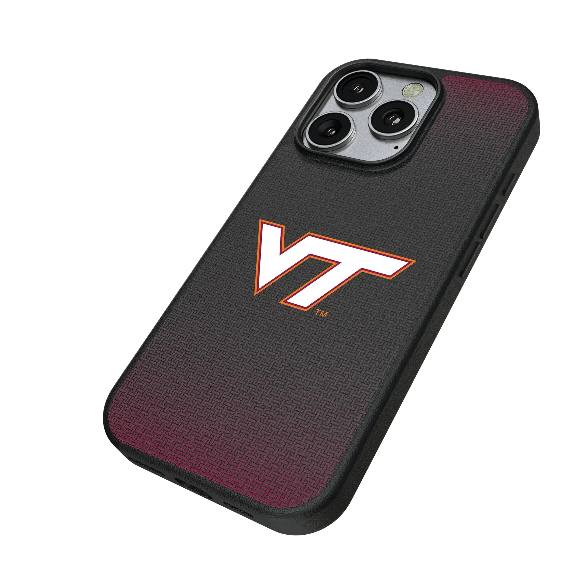 Virginia Tech Hokies Linen MagSafe Compatible Phone Case for Apple iPhone