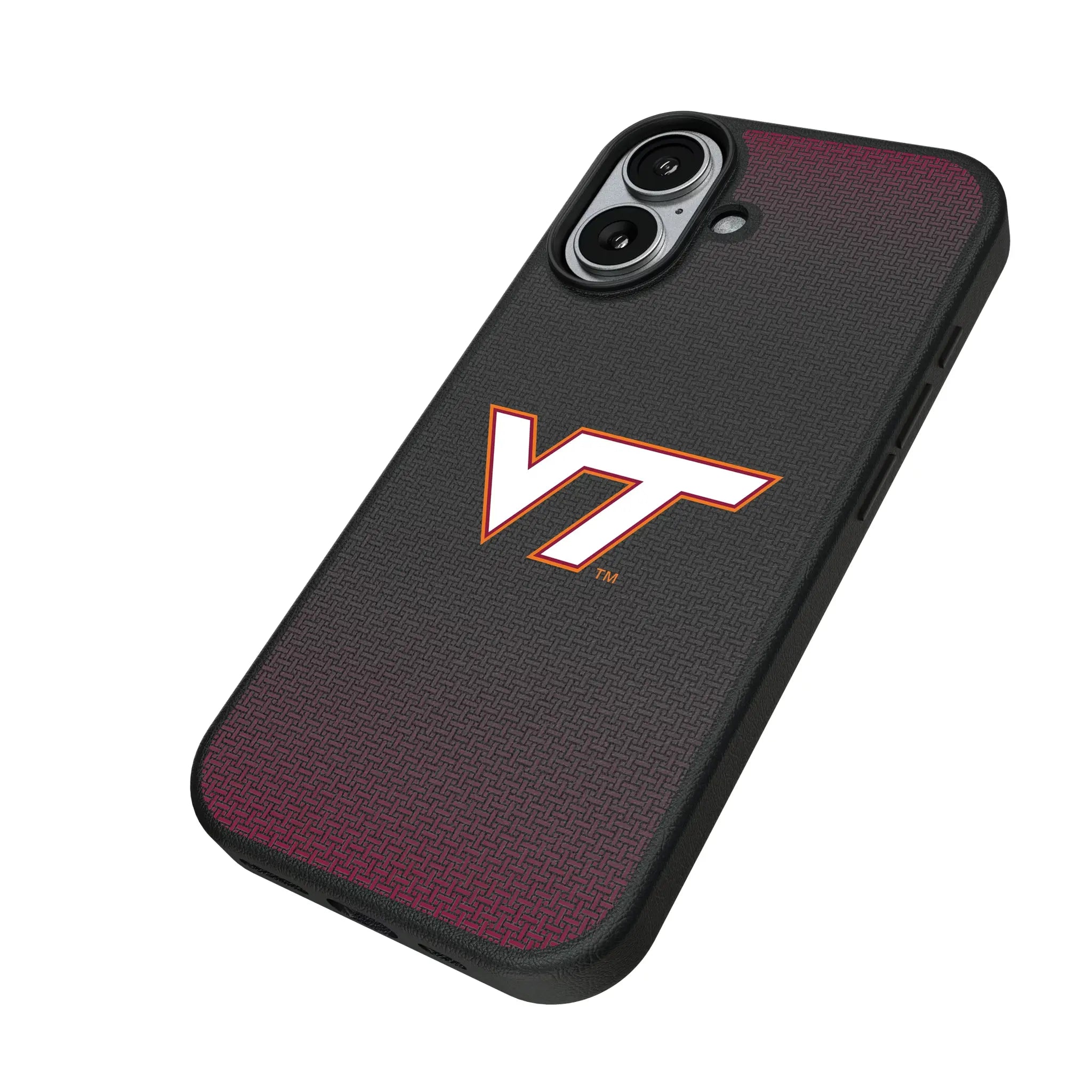 Virginia Tech Hokies Linen MagSafe Compatible Phone Case for Apple iPhone