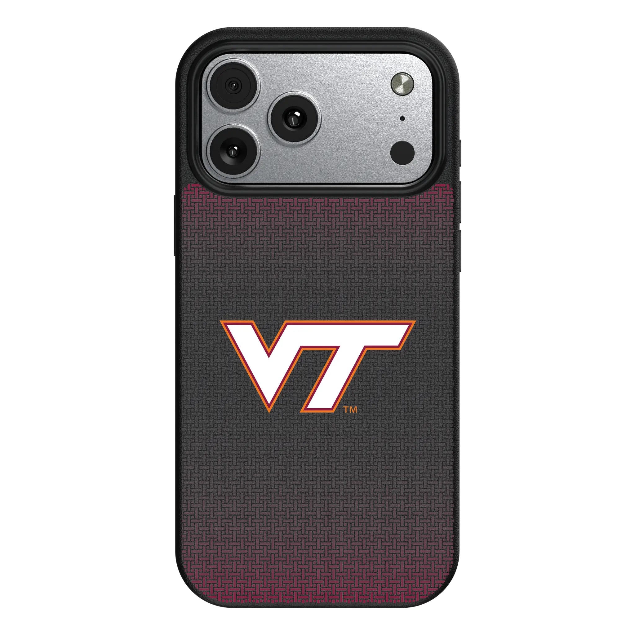 Virginia Tech Hokies Linen MagSafe Compatible Phone Case for Apple iPhone