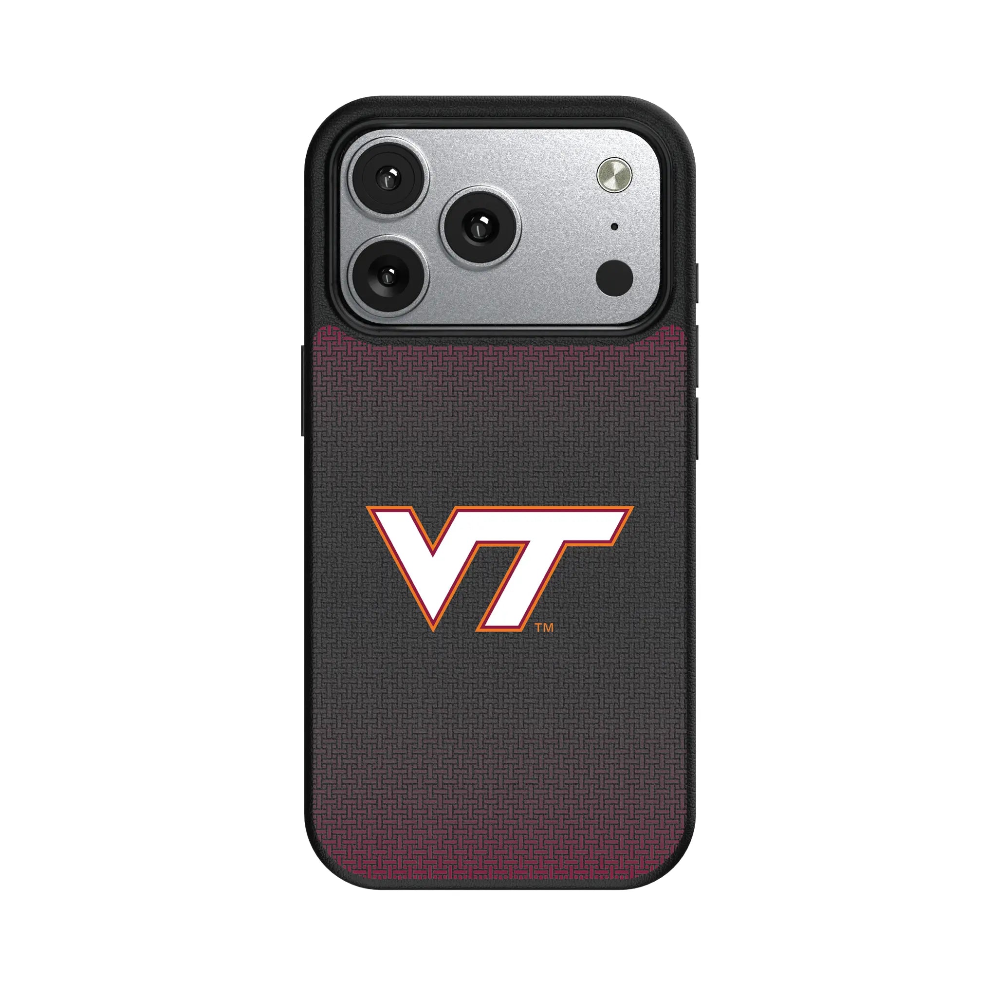 Virginia Tech Hokies Linen MagSafe Compatible Phone Case for Apple iPhone