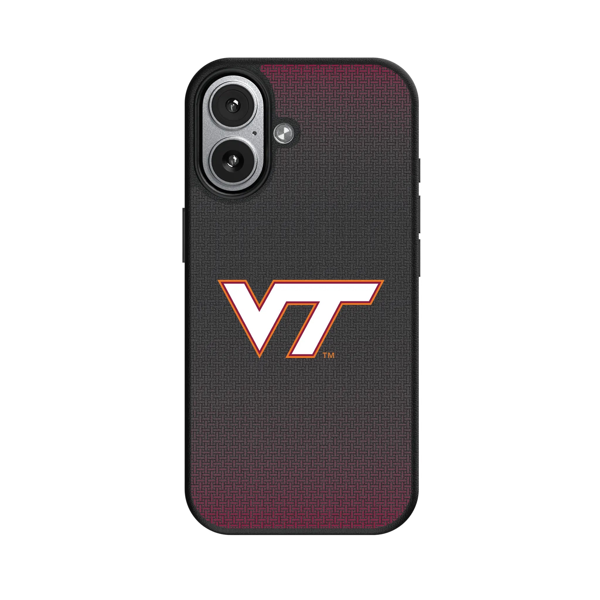 Virginia Tech Hokies Linen MagSafe Compatible Phone Case for Apple iPhone