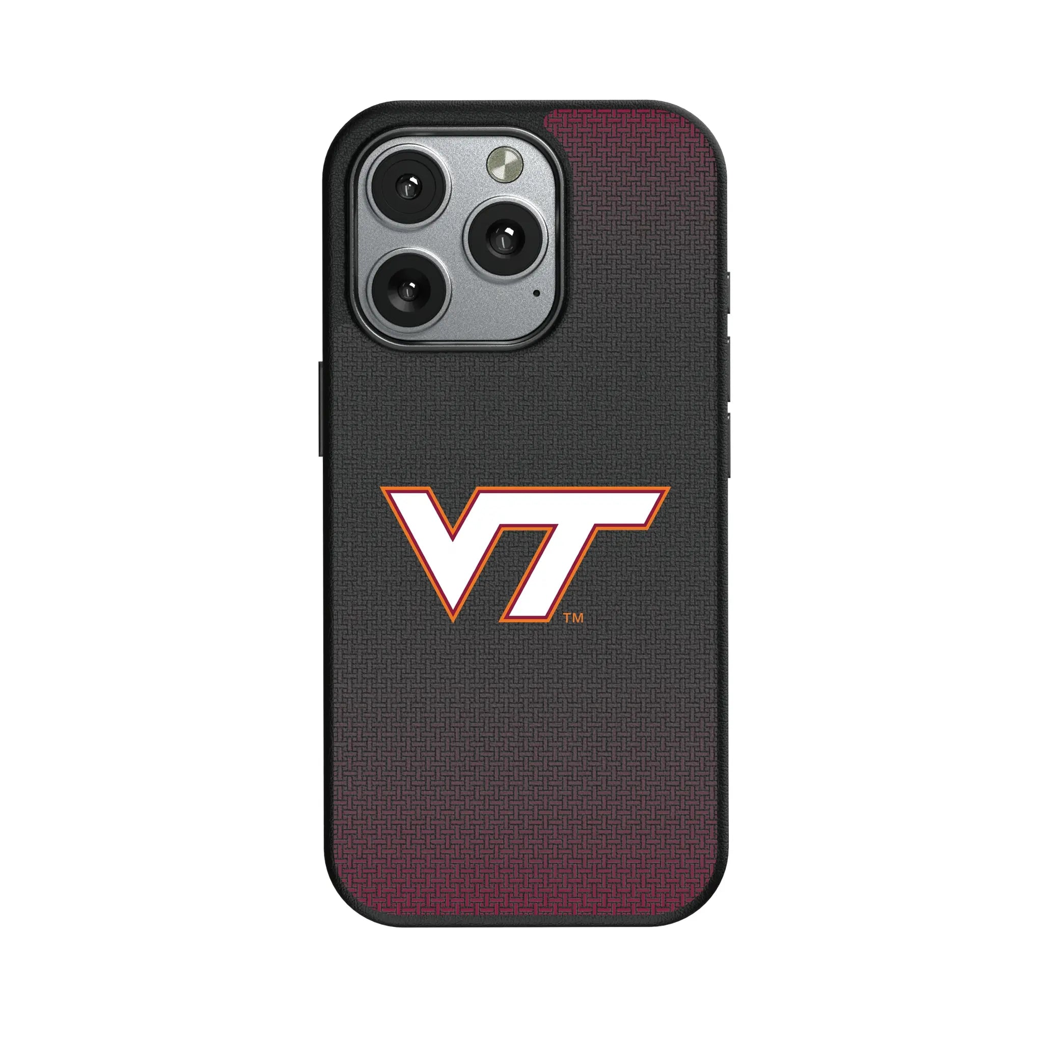 Virginia Tech Hokies Linen MagSafe Compatible Phone Case for Apple iPhone