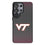 Virginia Tech Hokies Linen MagSafe Compatible Phone Case for Samsung Galaxy