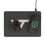 Virginia Tech Hokies Monocolor Tilt 15-Watt Wireless Charger and Mouse Pad
