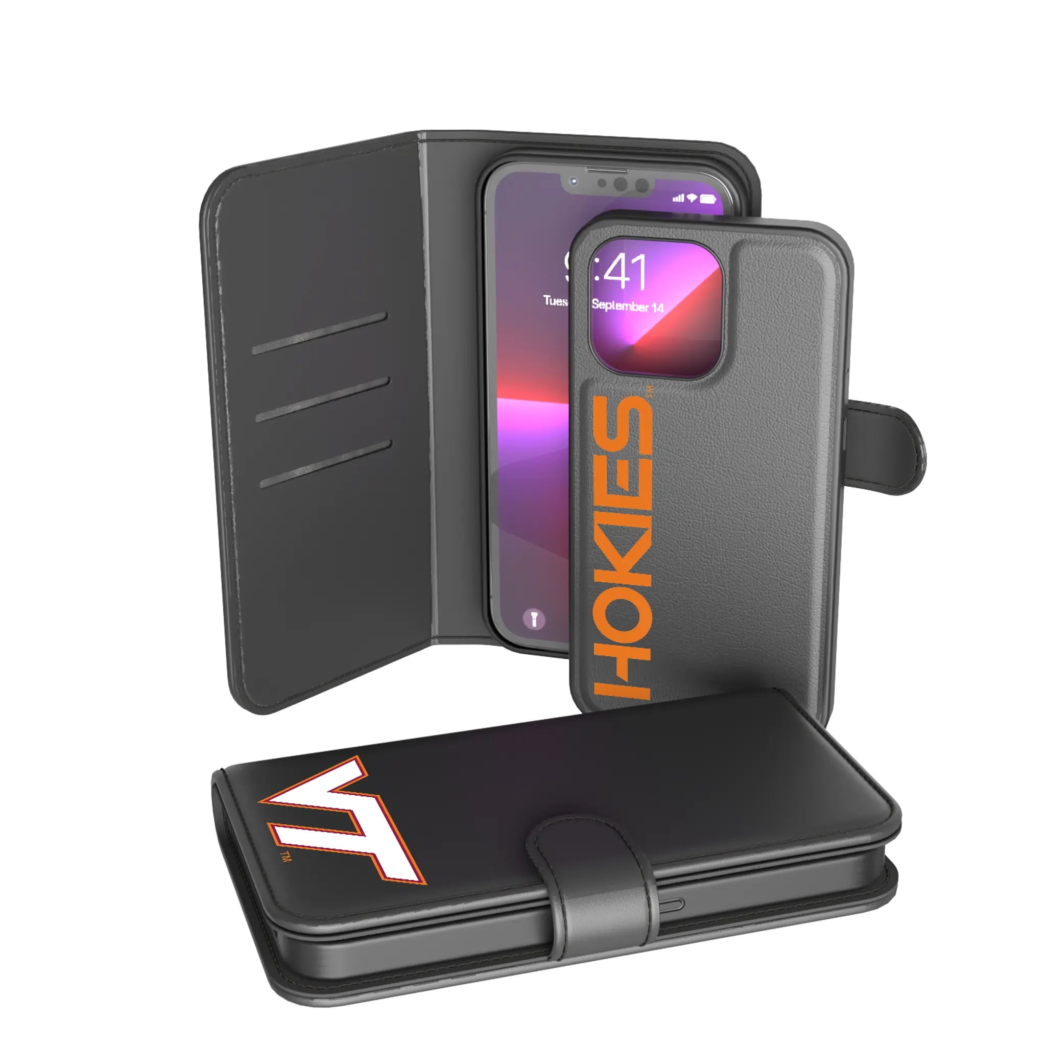 Virginia Tech Hokies Tilt Wallet Case