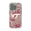 Virginia Tech Hokies Paisley Clear Phone Case for Apple iPhone