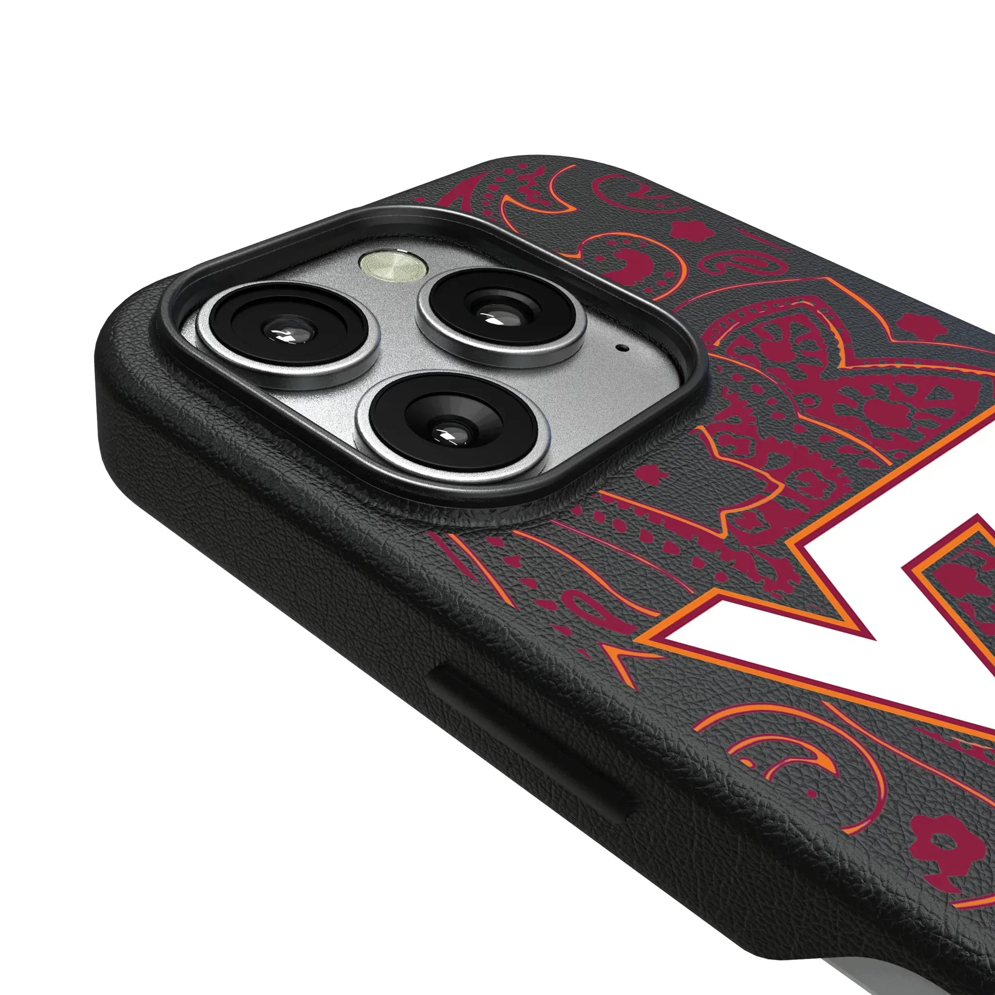 Virginia Tech Hokies Paisley MagSafe Compatible Phone Case for Apple iPhone