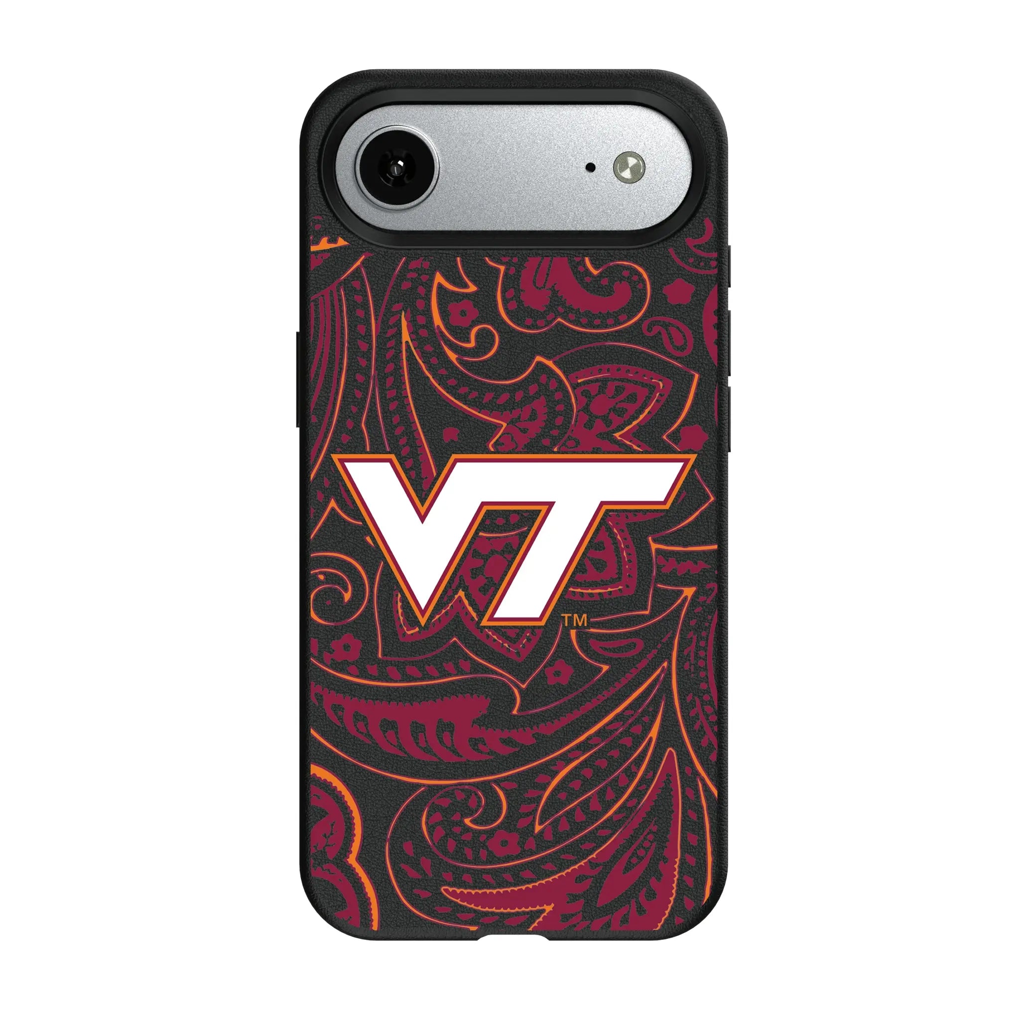 Virginia Tech Hokies Paisley MagSafe Compatible Phone Case for Apple iPhone