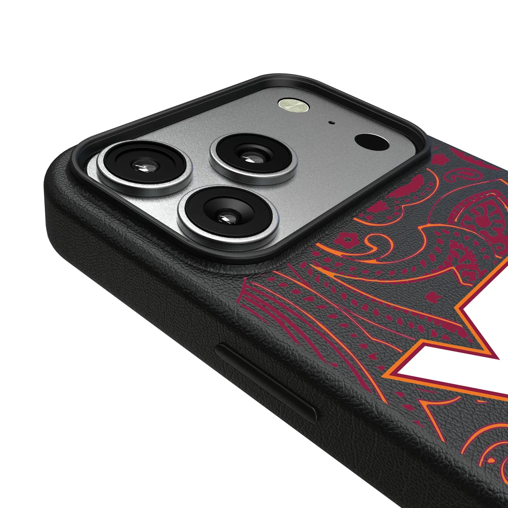 Virginia Tech Hokies Paisley MagSafe Compatible Phone Case for Apple iPhone