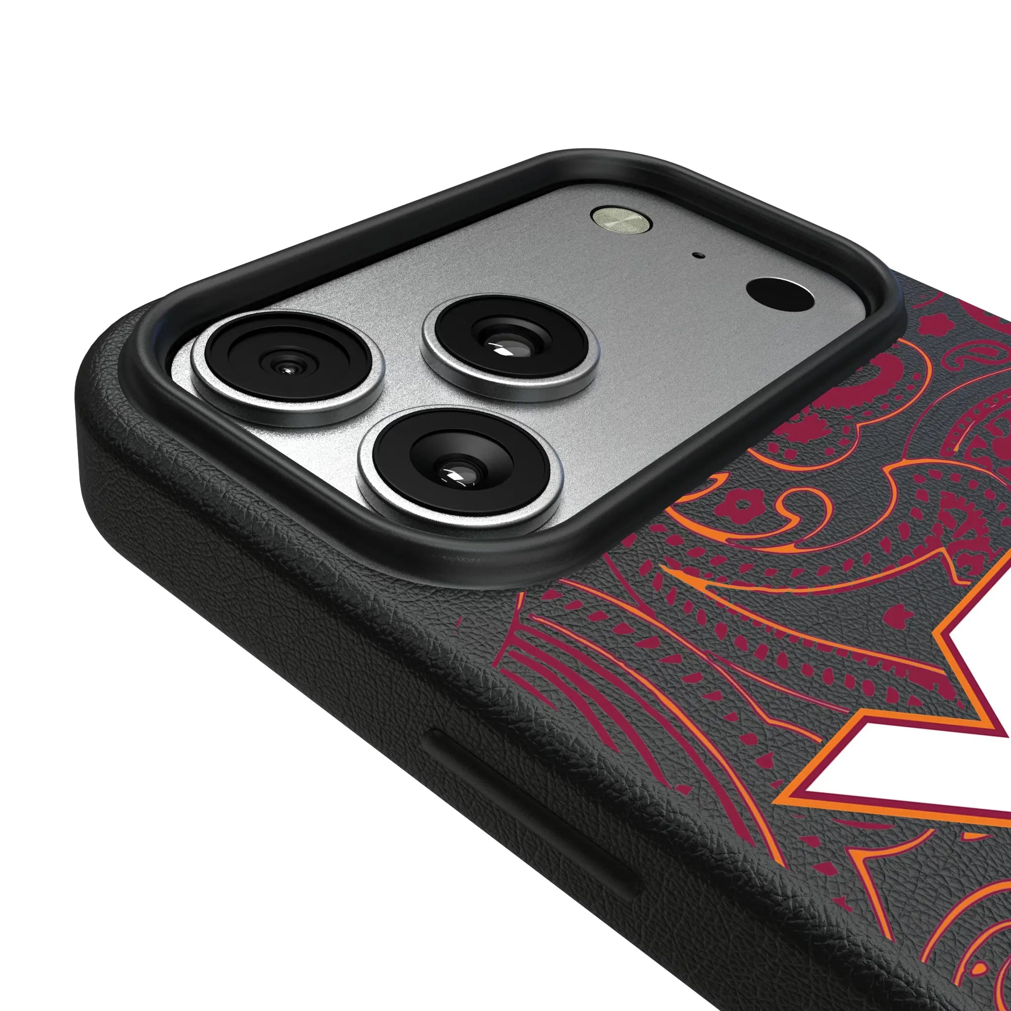 Virginia Tech Hokies Paisley MagSafe Compatible Phone Case for Apple iPhone