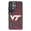 Virginia Tech Hokies Paisley MagSafe Compatible Phone Case for Samsung Galaxy
