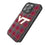 Virginia Tech Hokies Plaid Bling Phone Case