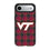 Virginia Tech Hokies Plaid MagSafe Compatible Phone Case for Apple iPhone