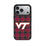 Virginia Tech Hokies Plaid MagSafe Compatible Phone Case for Apple iPhone