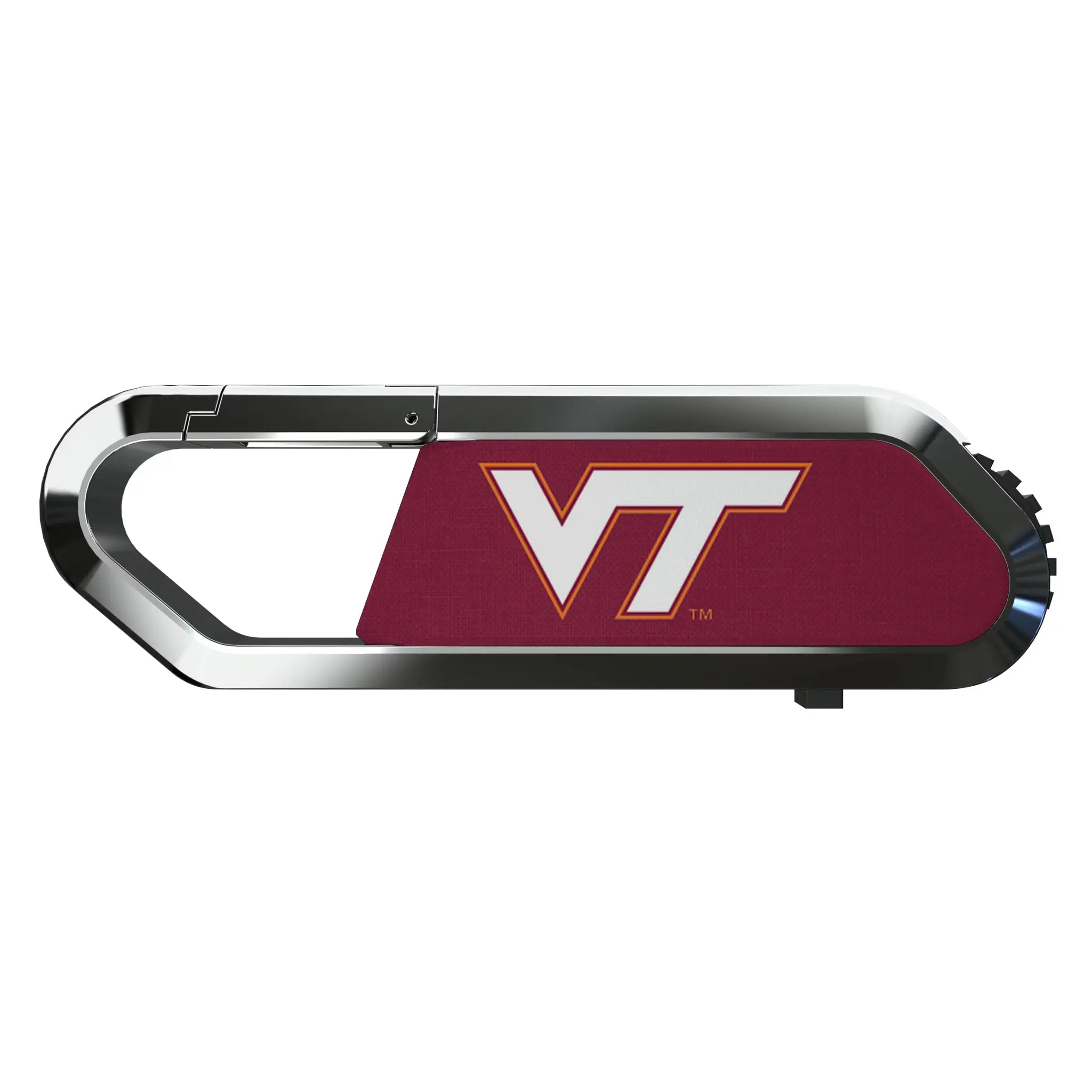 Virginia Tech Hokies Solid USB 32GB Clip Style Flash Drive