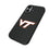 Virginia Tech Hokies Text Backdrop MagSafe Compatible Phone Case for Apple iPhone