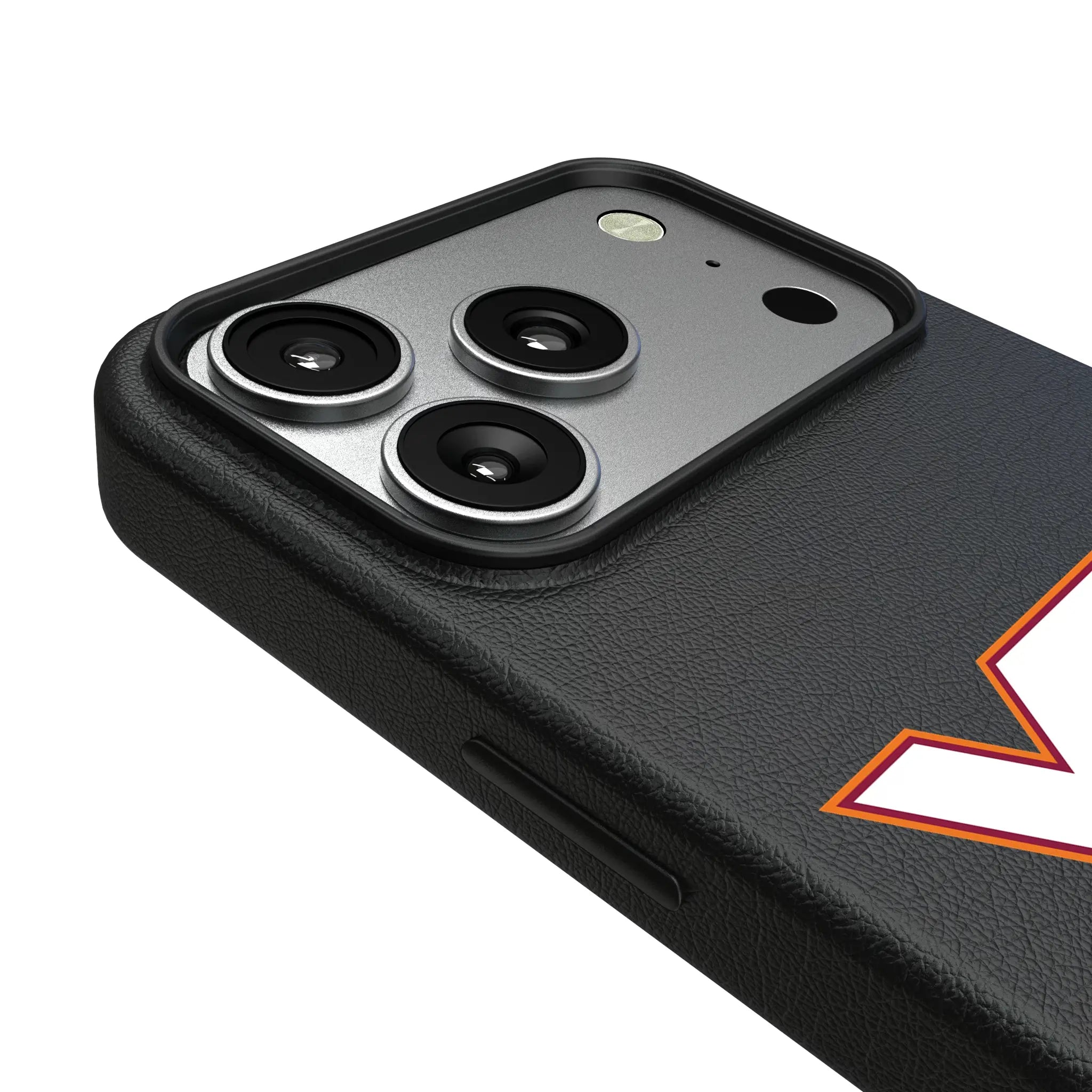Virginia Tech Hokies Text Backdrop MagSafe Compatible Phone Case for Apple iPhone