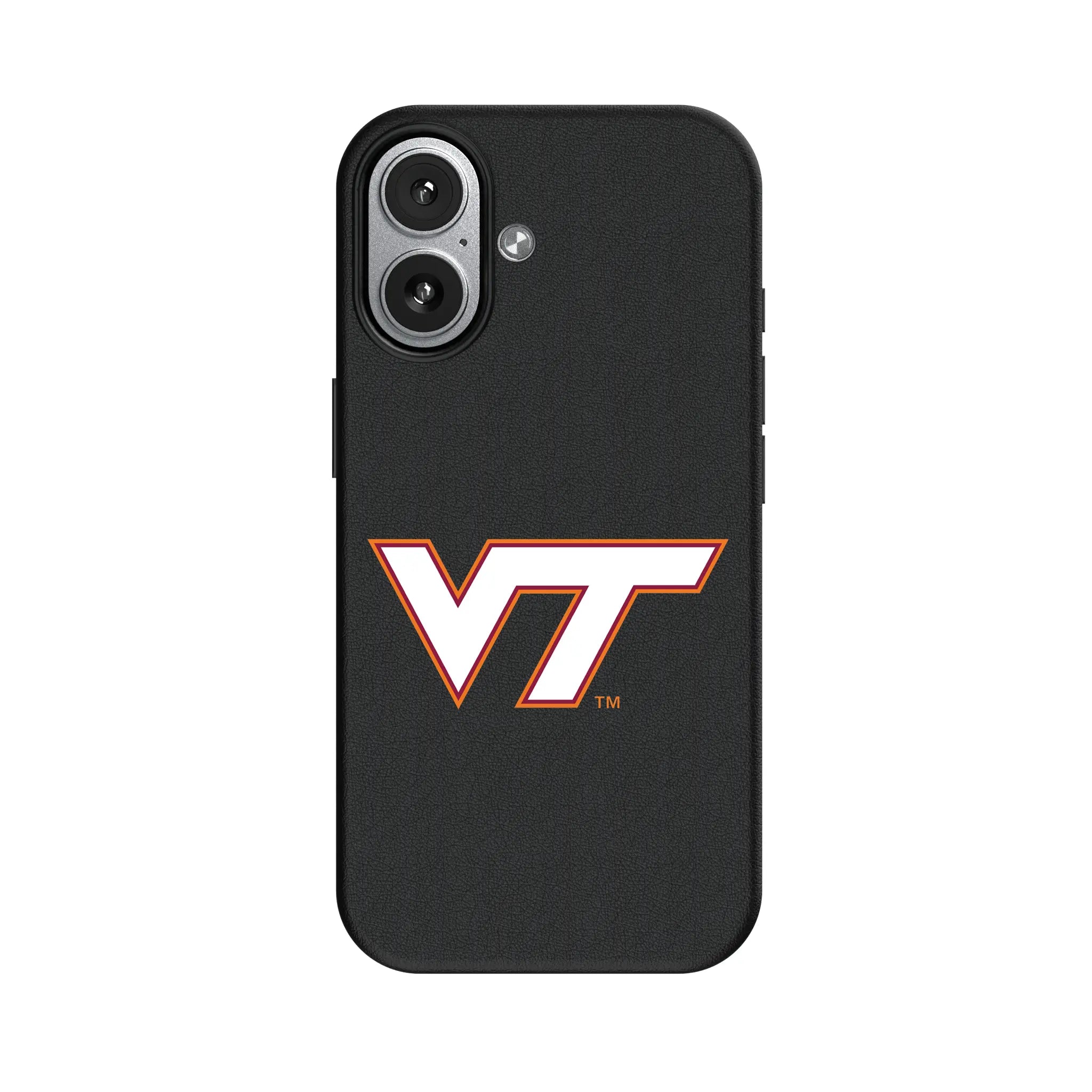 Virginia Tech Hokies Text Backdrop MagSafe Compatible Phone Case for Apple iPhone