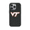 Virginia Tech Hokies Text Backdrop MagSafe Compatible Phone Case for Apple iPhone