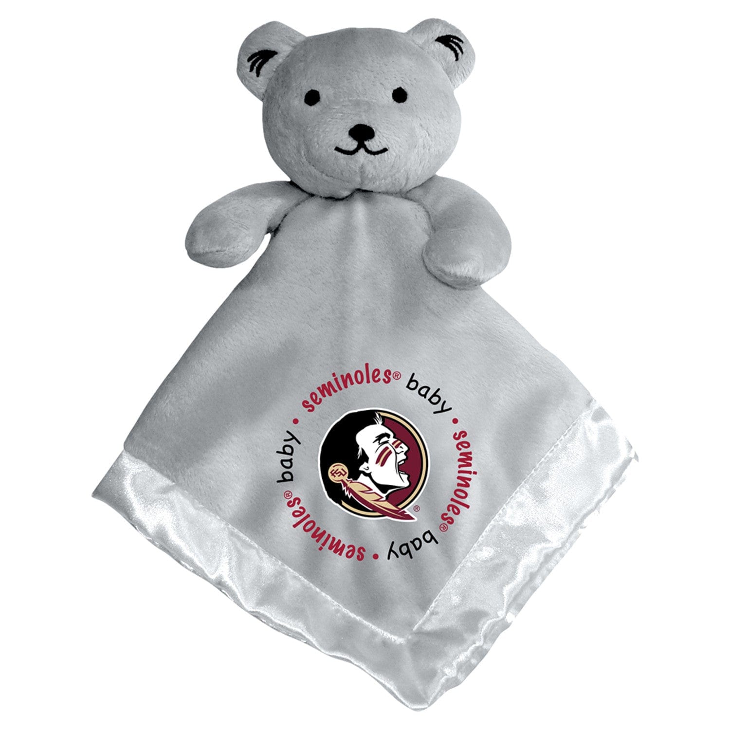 Florida State Seminoles Security Bear - Gray - Sports Gifts, Sports Memorabilia, Sports Collectibles, Fan Shop