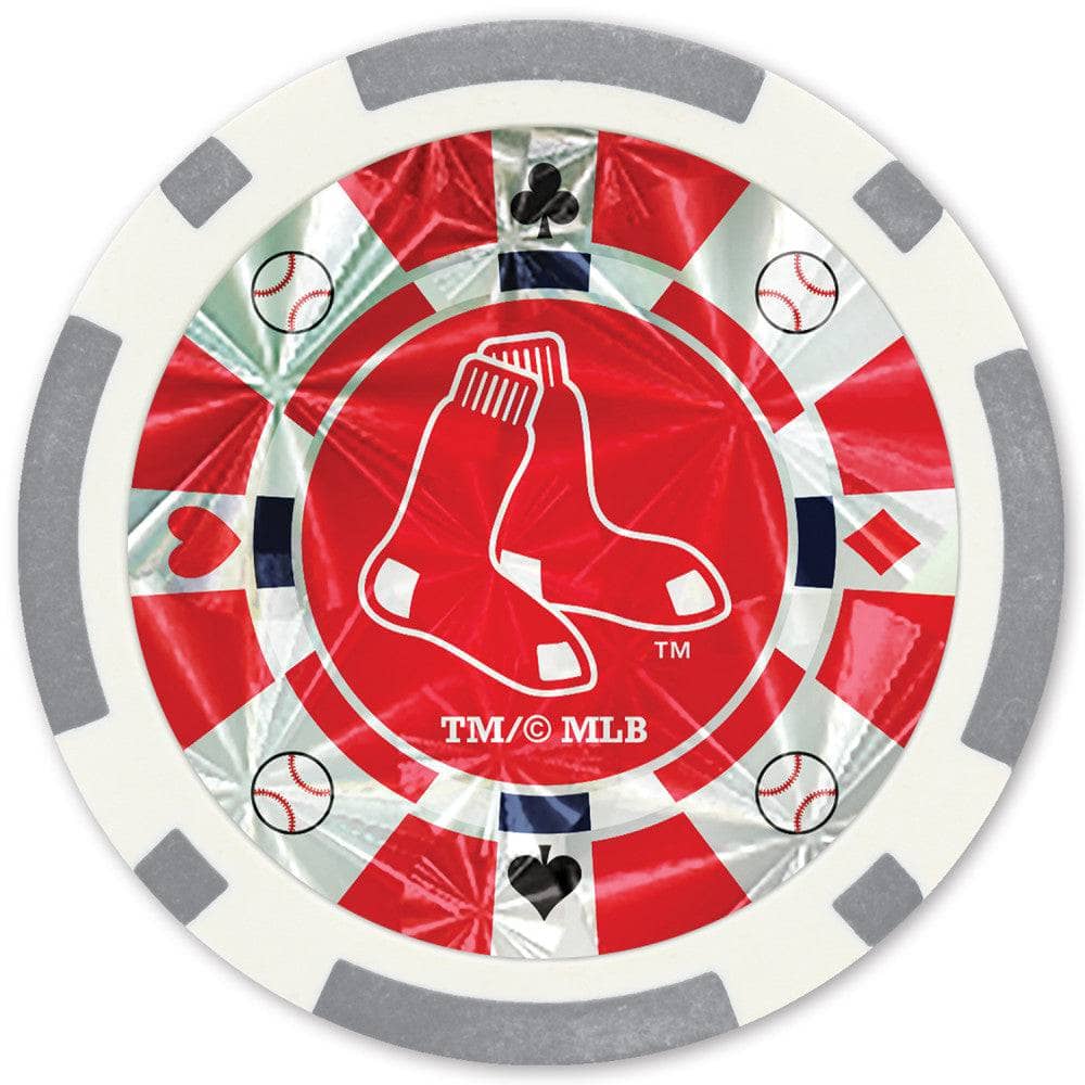 Boston Red Sox 20-Piece Poker Chip Set - Sports Gifts, Sports Memorabilia, Sports Collectibles, Fan Shop