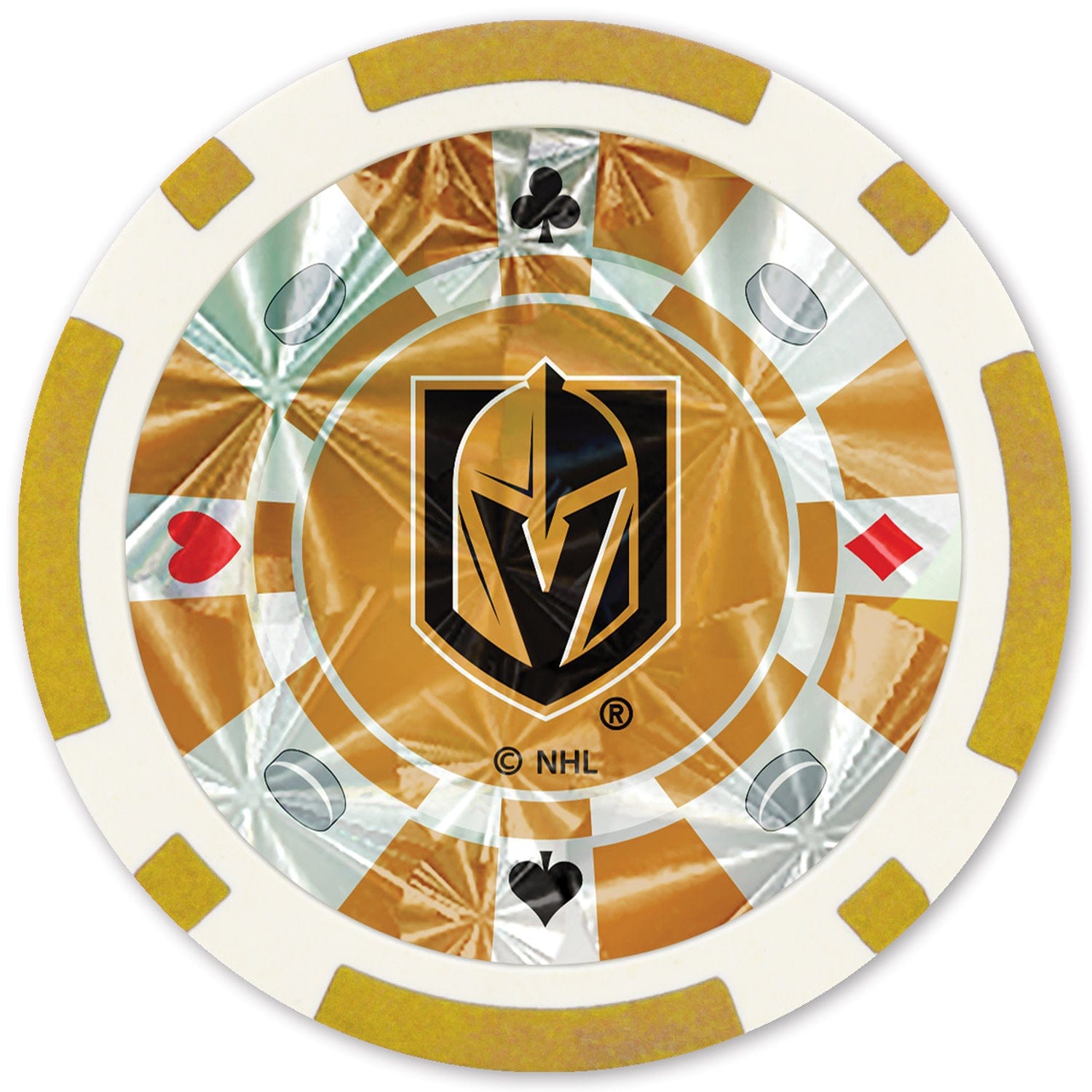 Las Vegas Golden Knights 20-Piece Poker Chip Set
