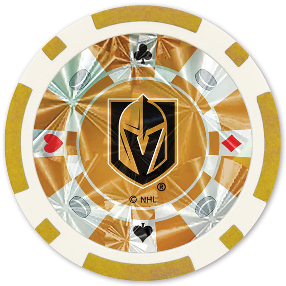 Las Vegas Golden Knights 20 Piece Poker Chips - 757 Sports Collectibles