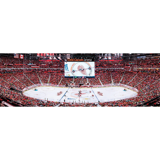 Detroit Red Wings - 1000 Piece Panoramic Jigsaw Puzzle - 757 Sports Collectibles
