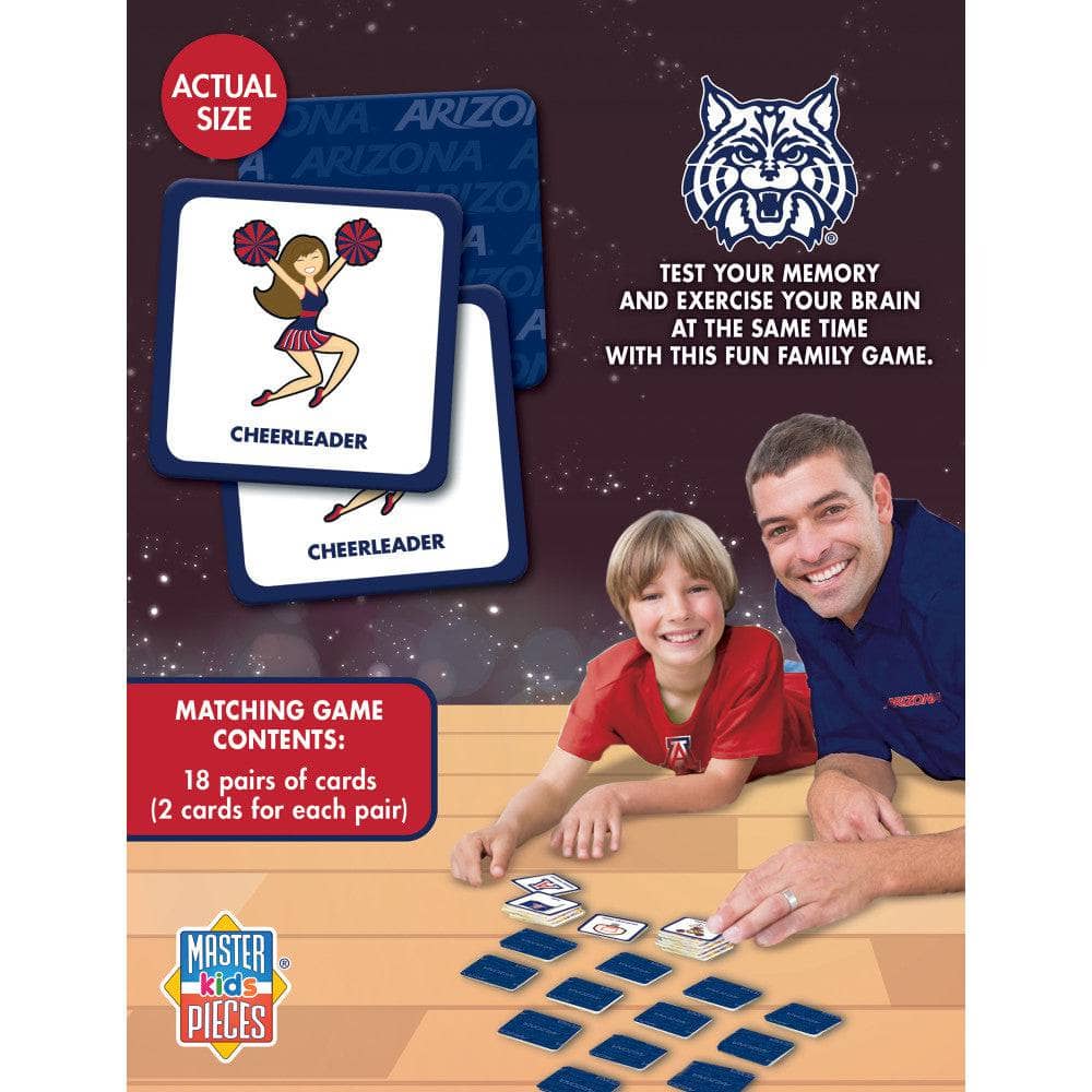 Arizona Wildcats Memory Matching Game - Sports Gifts, Sports Memorabilia, Sports Collectibles, Fan Shop