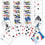 Kansas Jayhawks 54-Card Deck Playing Cards - Sports Gifts, Sports Memorabilia, Sports Collectibles, Fan Shop
