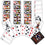 Chicago Bears Neon Playing Cards - 54 Card Deck