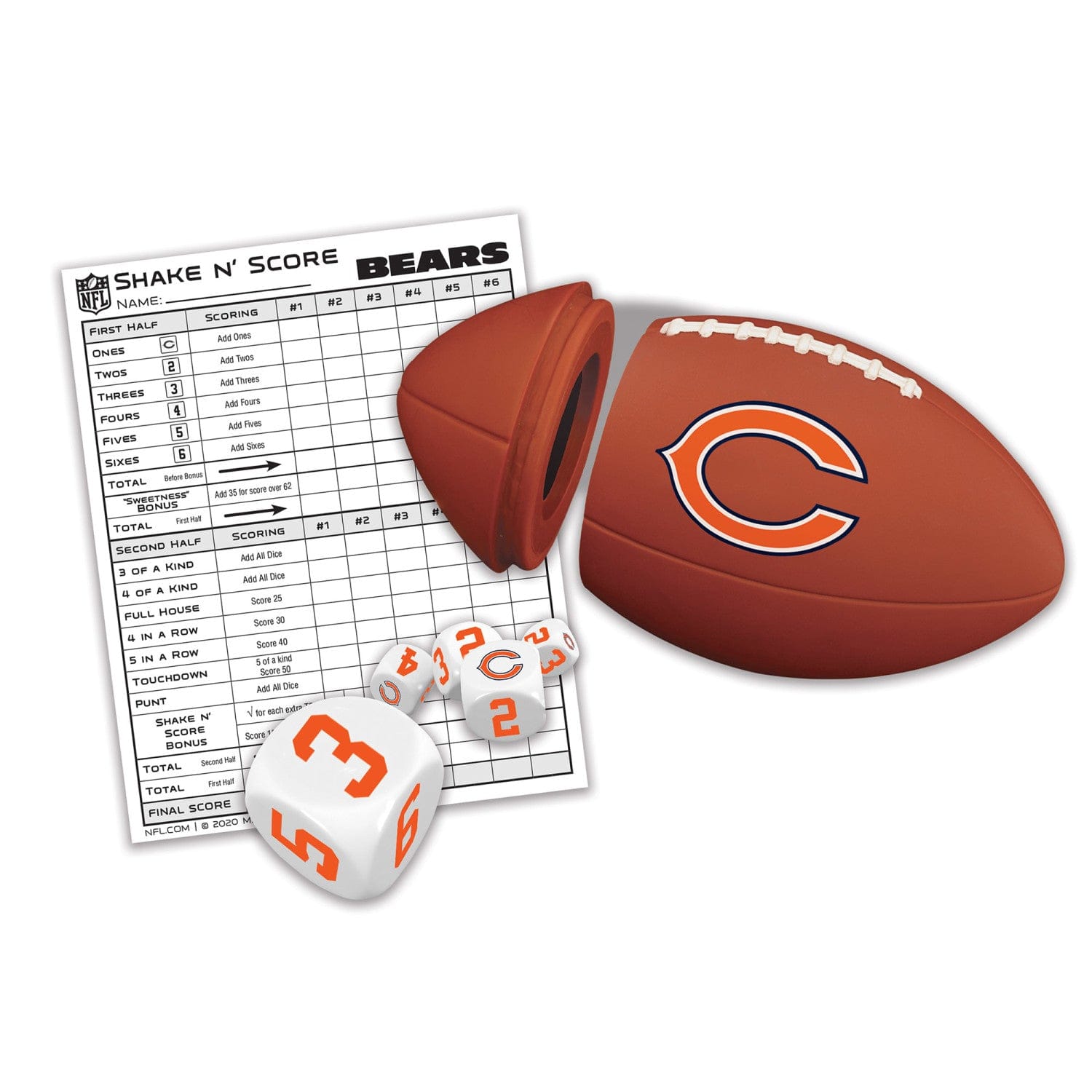 Chicago Bears Shake n' Score Game
