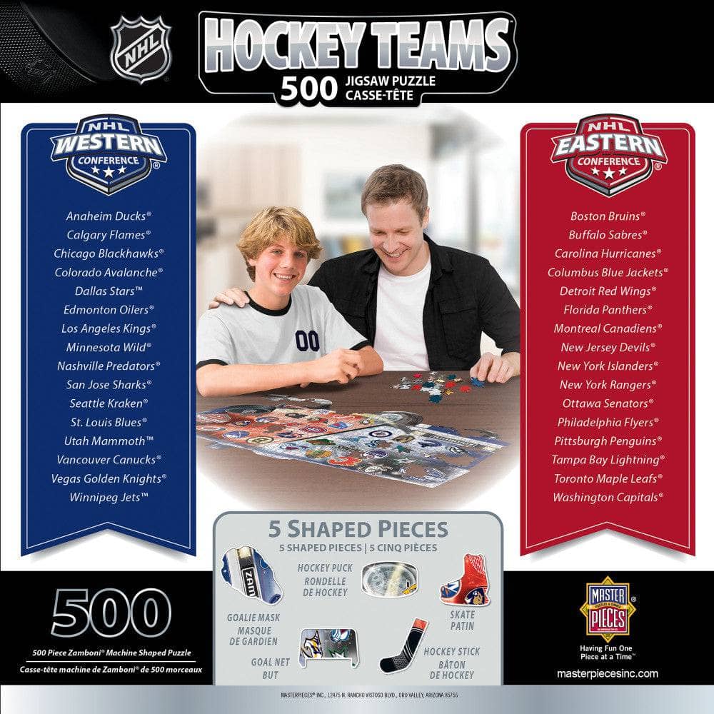 NHL Zamboni 500-Piece Shaped Puzzle - Sports Gifts, Sports Memorabilia, Sports Collectibles, Fan Shop
