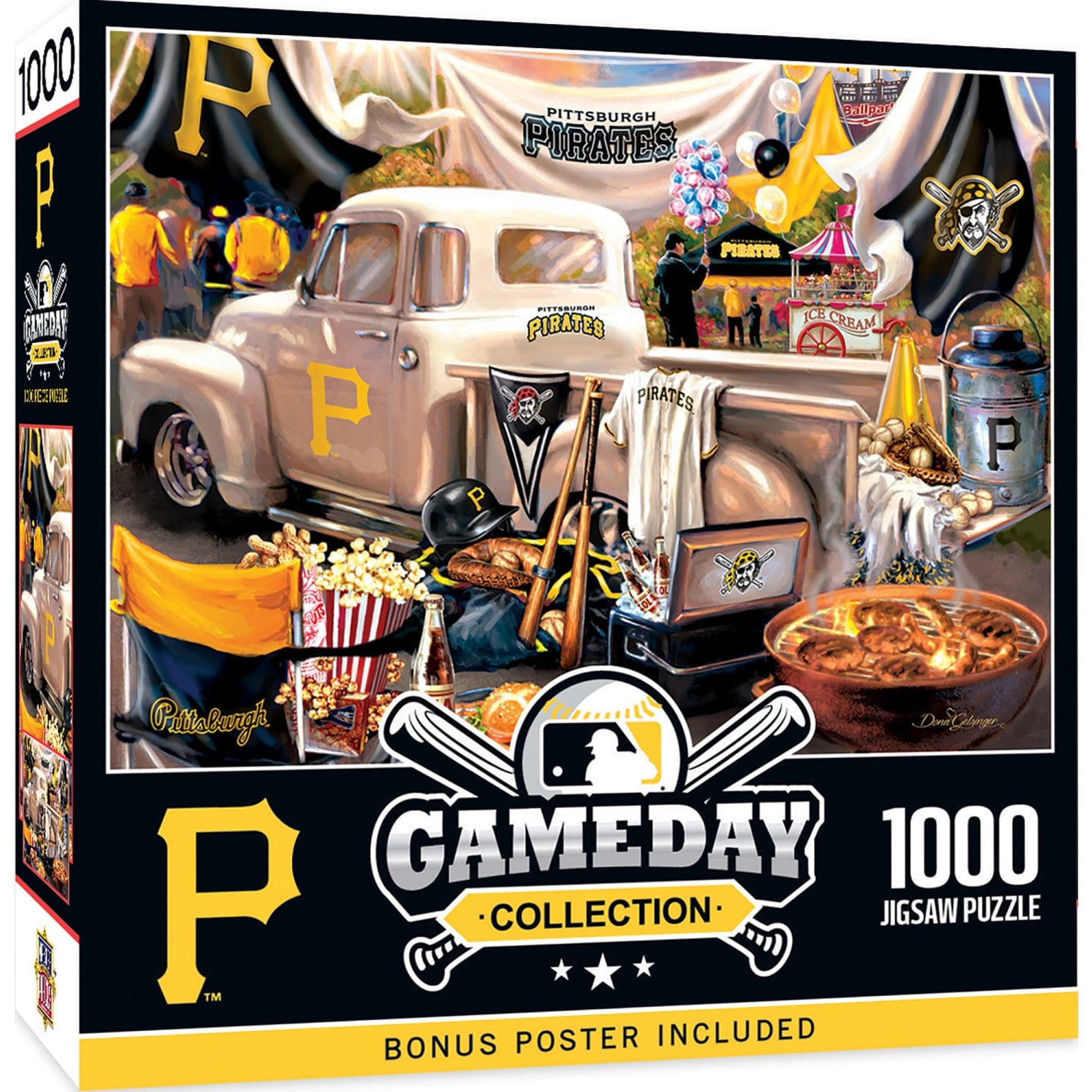 Pittsburgh Pirates Gameday 1000 Piece Jigsaw Puzzle - Sports Gifts, Sports Memorabilia, Sports Collectibles, Fan Shop