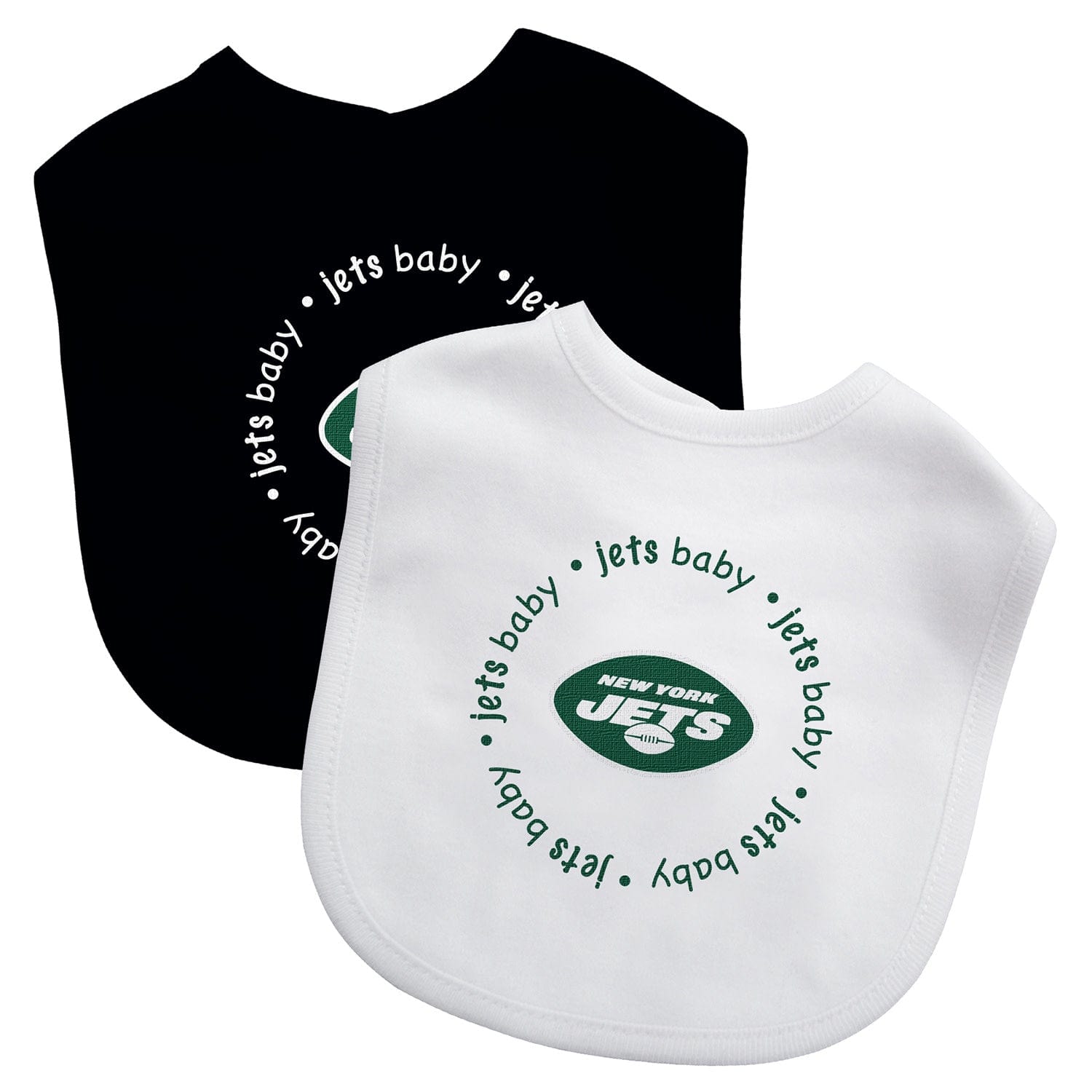 New York Jets Baby Bibs 2-Pack - Sports Gifts, Sports Memorabilia, Sports Collectibles, Fan Shop