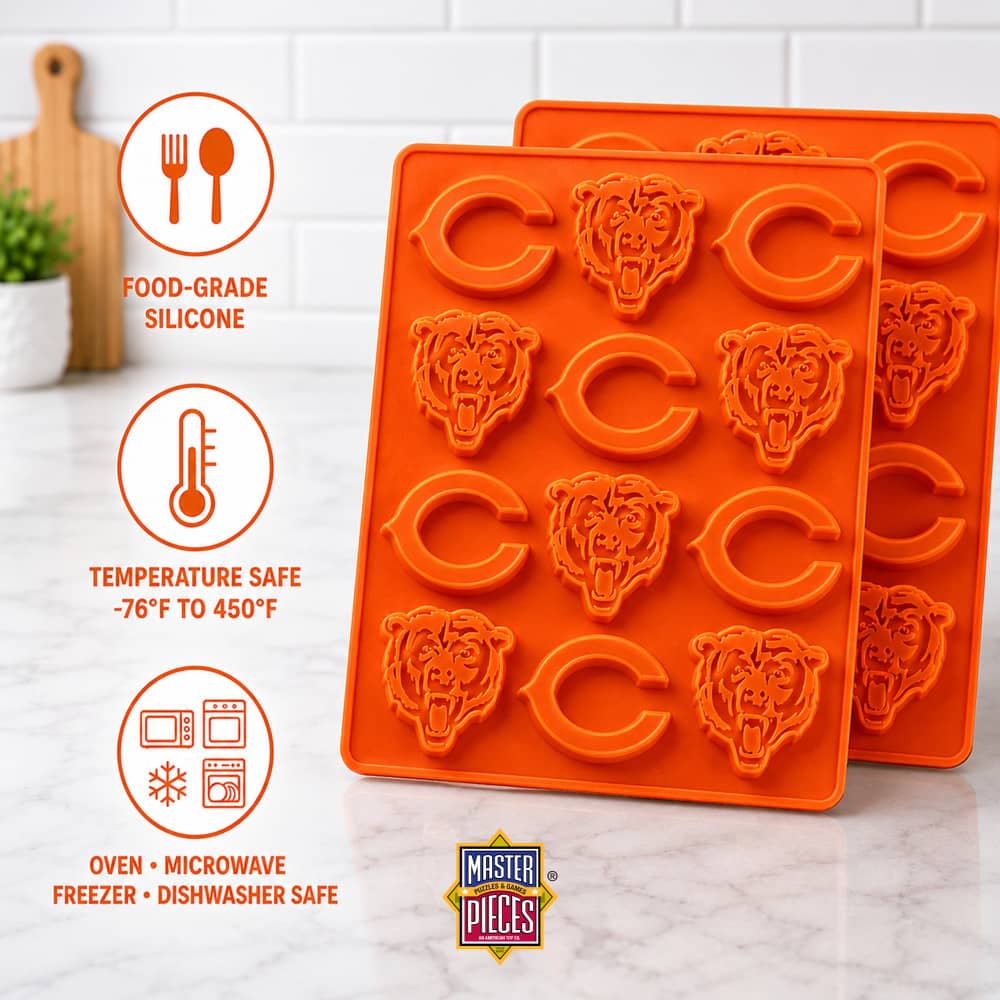 Chicago Bears Silicone Ice Cube Tray