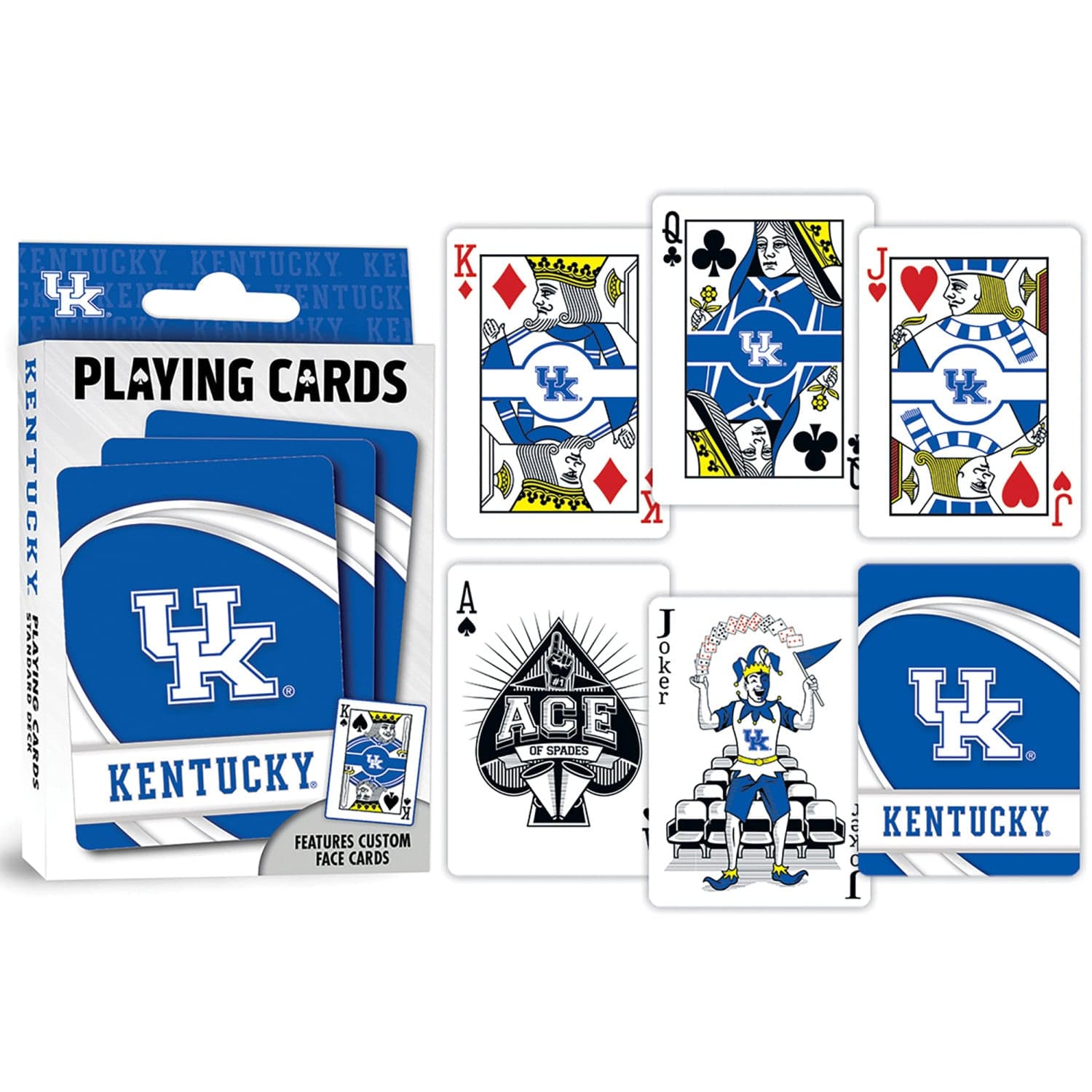 Kentucky Wildcats 54-Card Deck - Official Playing Cards - Sports Gifts, Sports Memorabilia, Sports Collectibles, Fan Shop