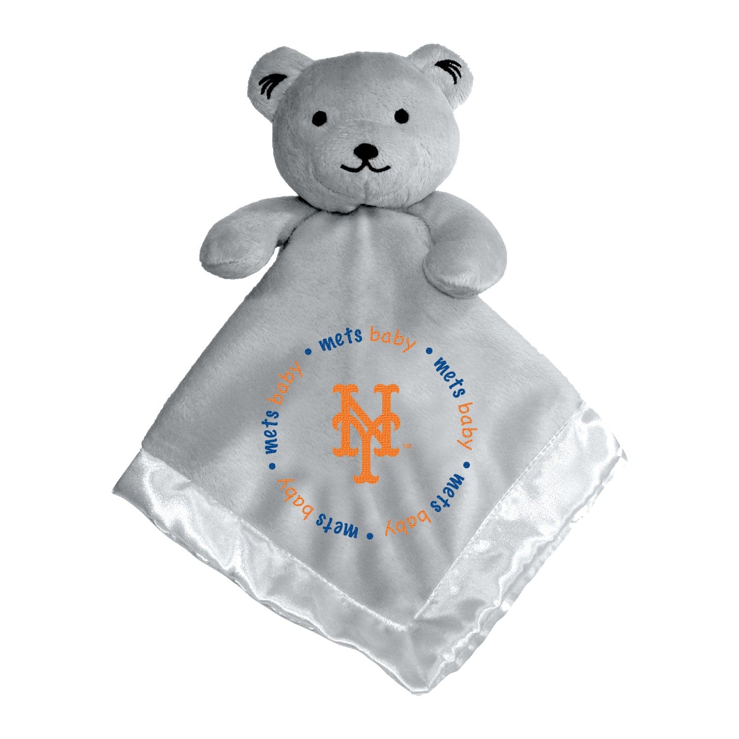 New York Mets Security Bear - Gray - Sports Gifts, Sports Memorabilia, Sports Collectibles, Fan Shop