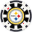 Pittsburgh Steelers 100-Piece Poker Chip Set - Sports Gifts, Sports Memorabilia, Sports Collectibles, Fan Shop