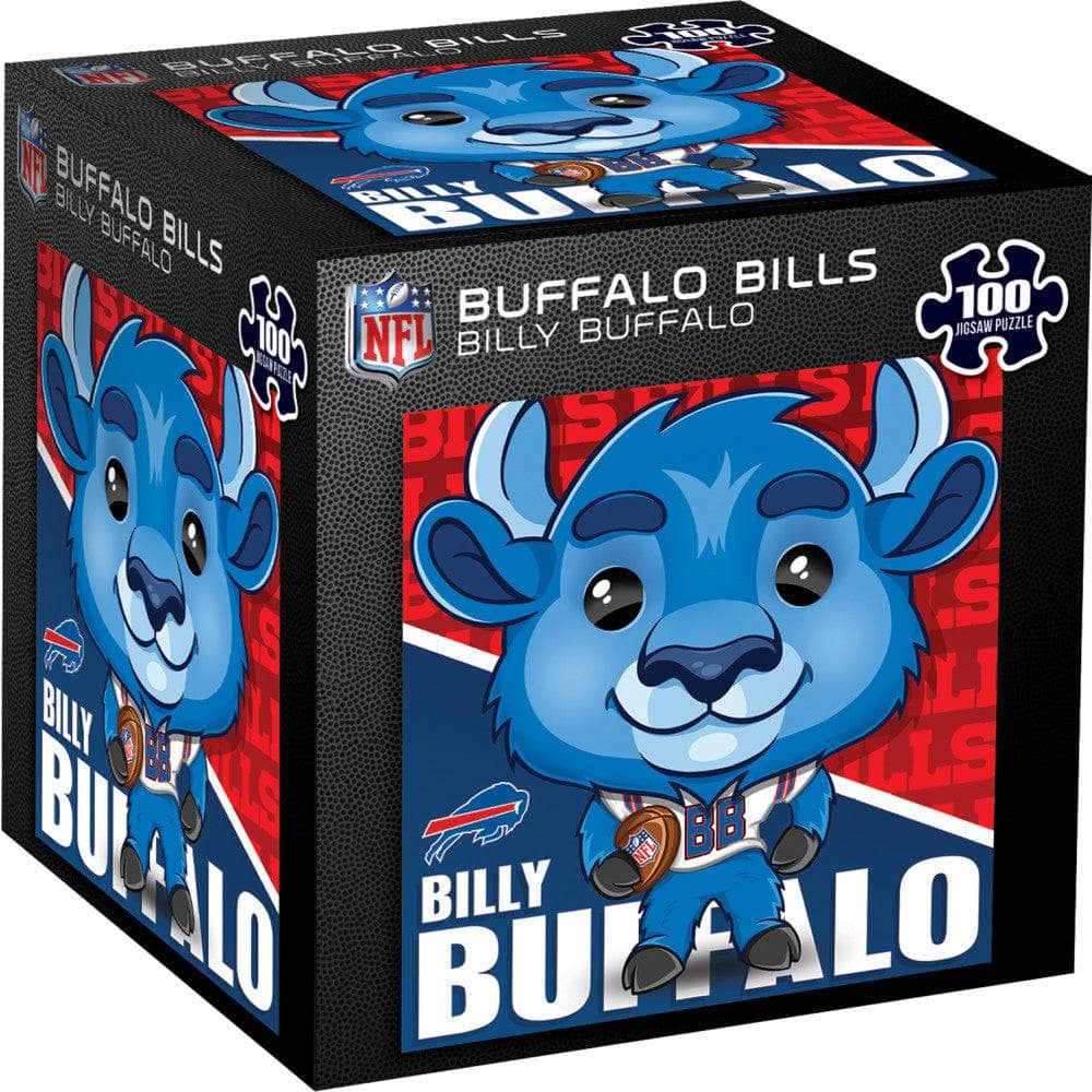 Billy Buffalo - 100 Piece Jigsaw Puzzle featuring the Buffalo Bills Mascot