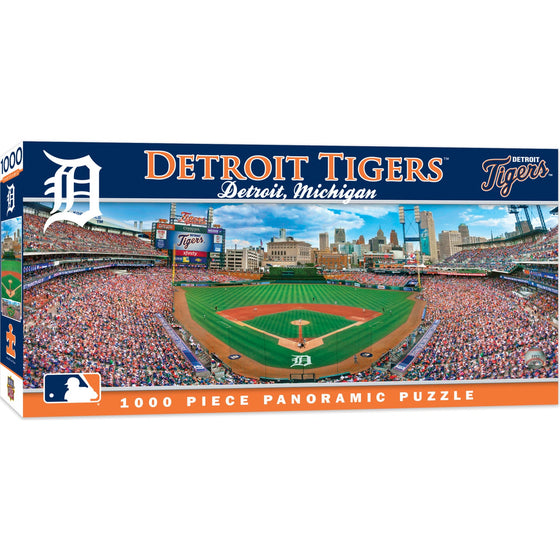 Detroit Tigers - 1000 Piece Panoramic Jigsaw Puzzle - 757 Sports Collectibles