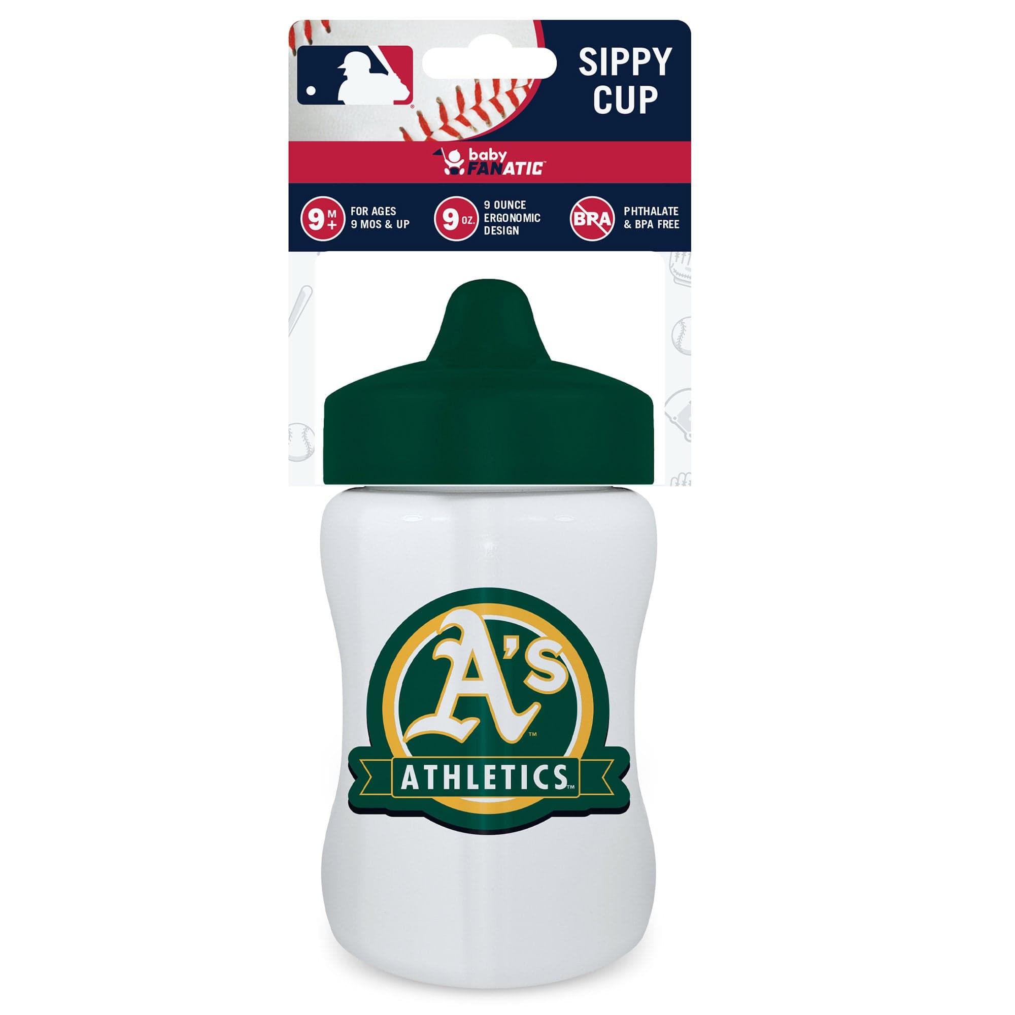 Oakland Athletics Kids Sippy Cup - Sports Gifts, Sports Memorabilia, Sports Collectibles, Fan Shop