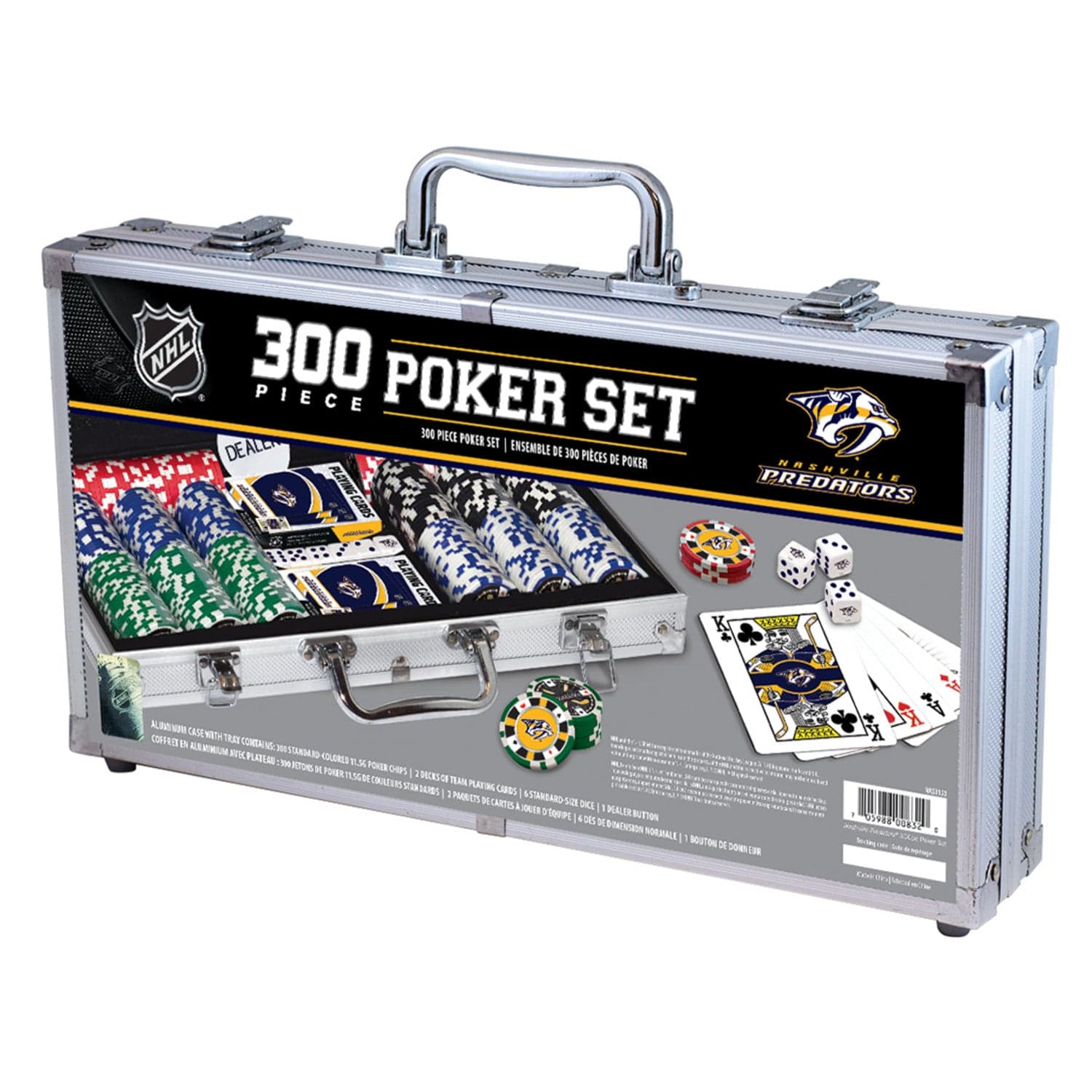 Nashville Predators 300-Piece Poker Set: Ultimate Fan Edition