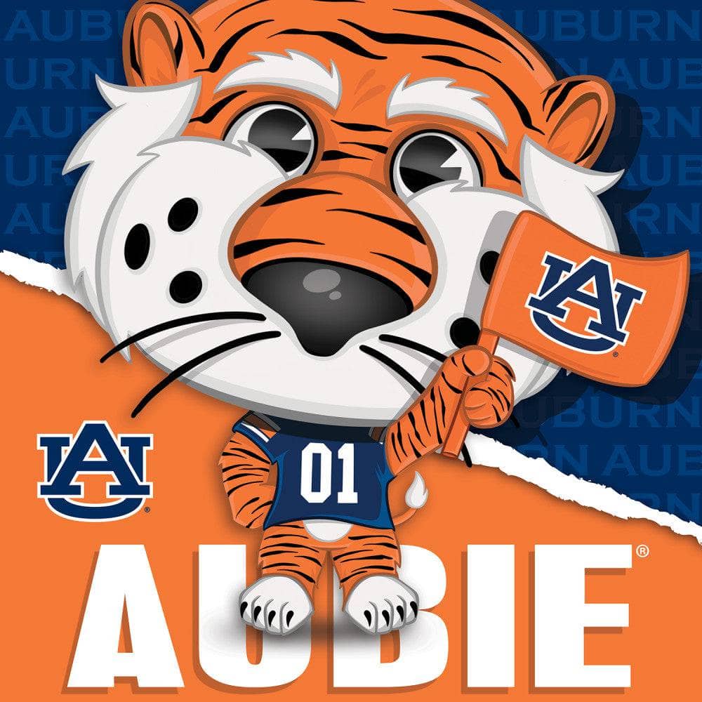 Aubie the Auburn Tigers Mascot 100-Piece Jigsaw Puzzle