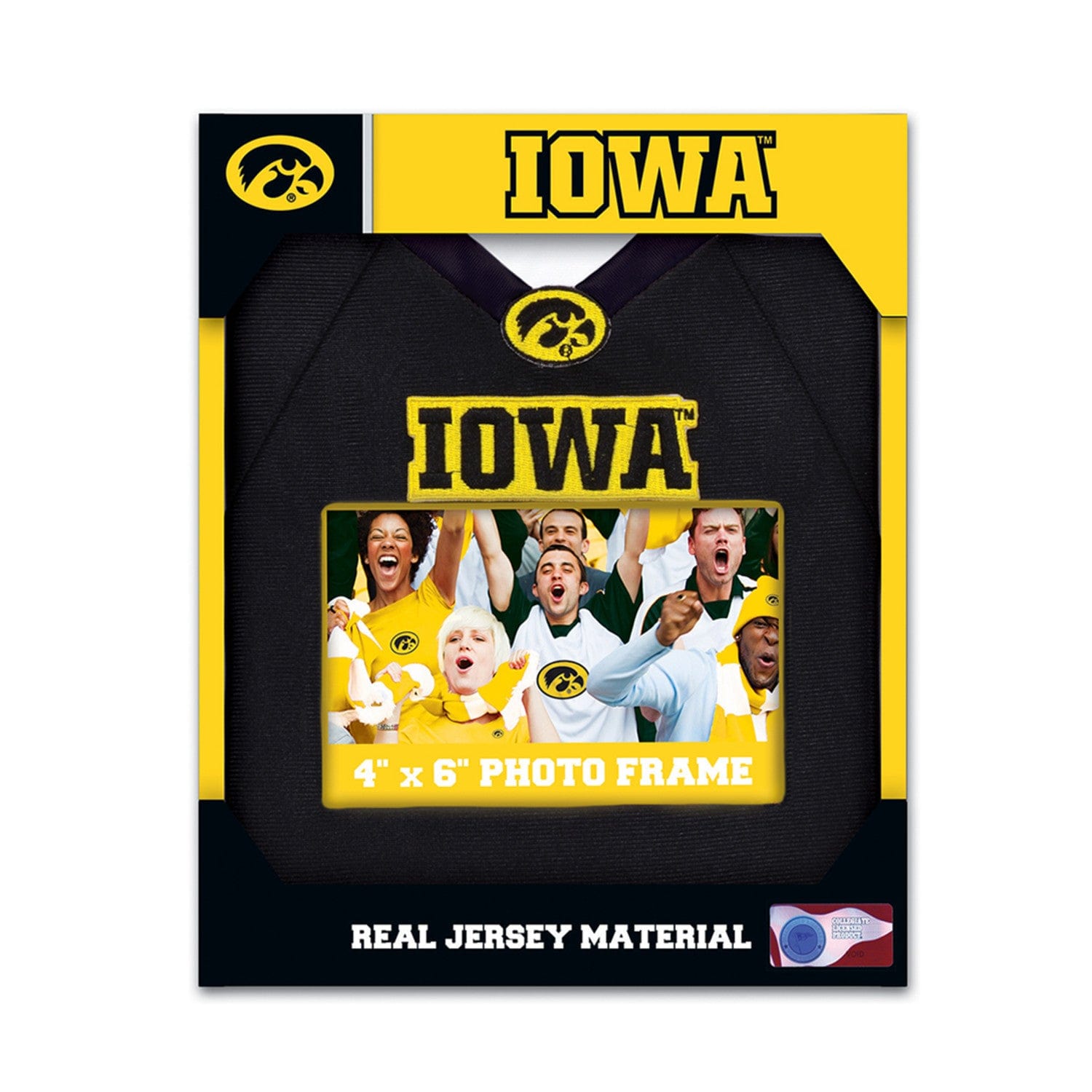 Iowa Hawkeyes Team Spirit Uniformed Frame