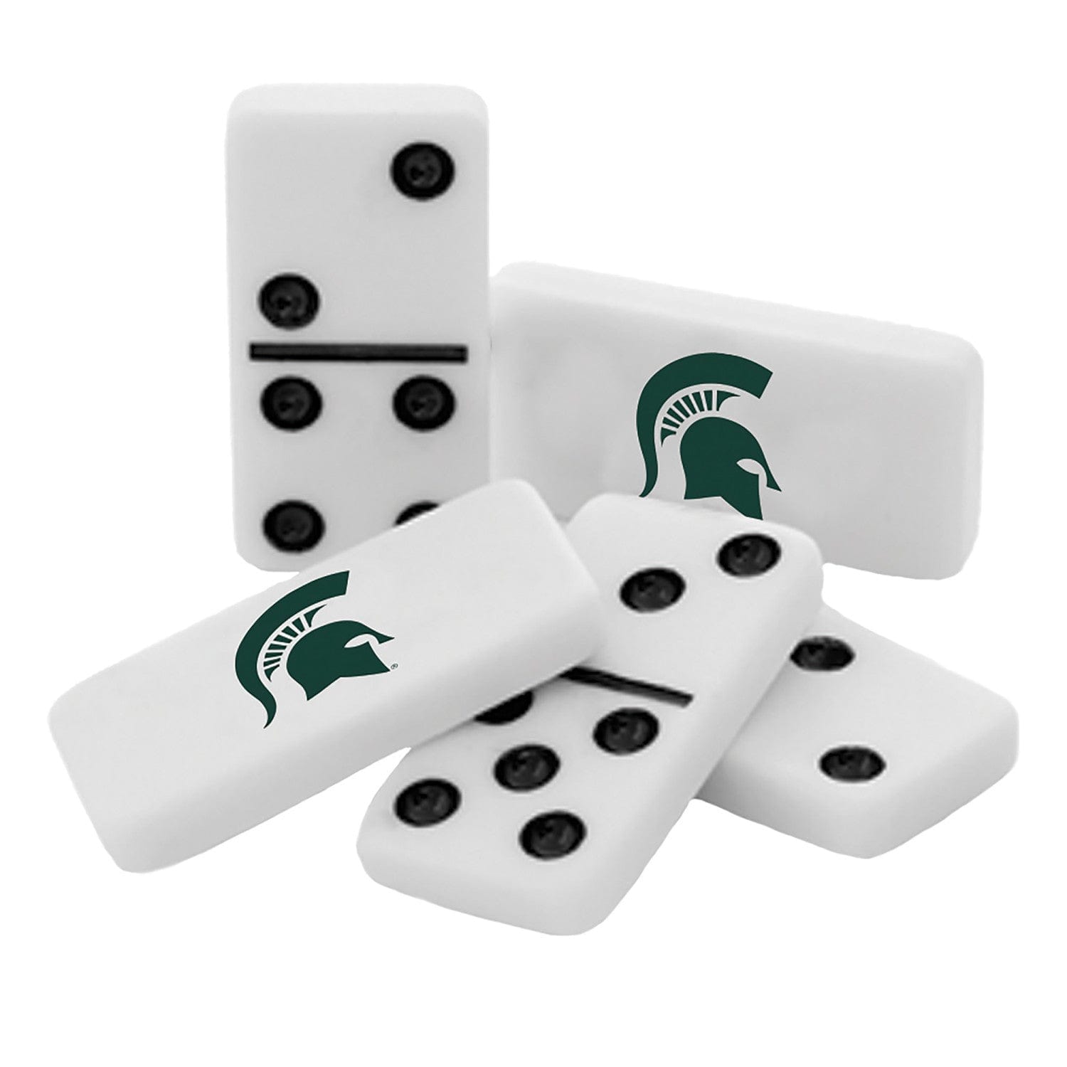 Michigan State Spartans Official Dominoes Set - Sports Gifts, Sports Memorabilia, Sports Collectibles, Fan Shop