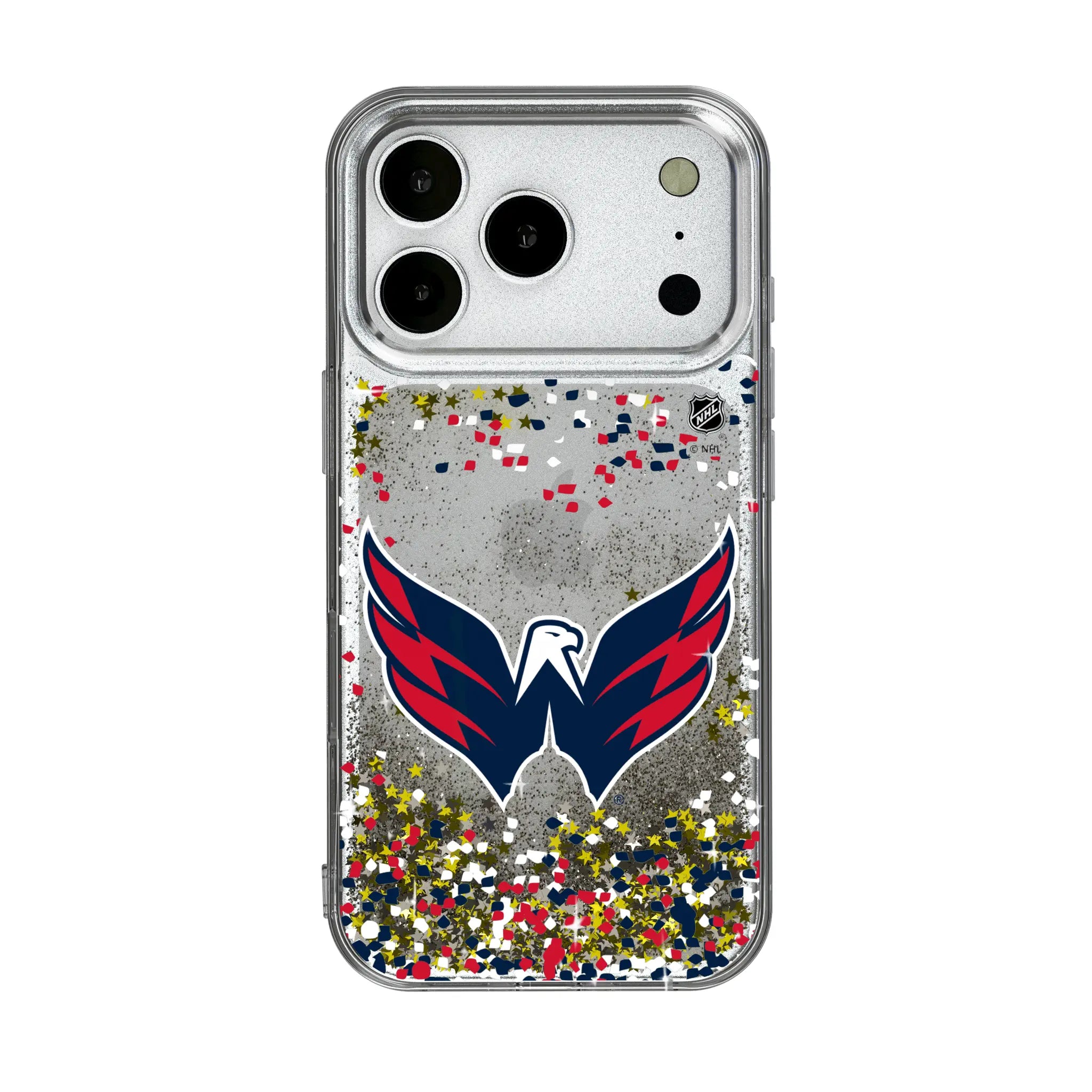Washington Capitals Confetti Glitter Phone Case
